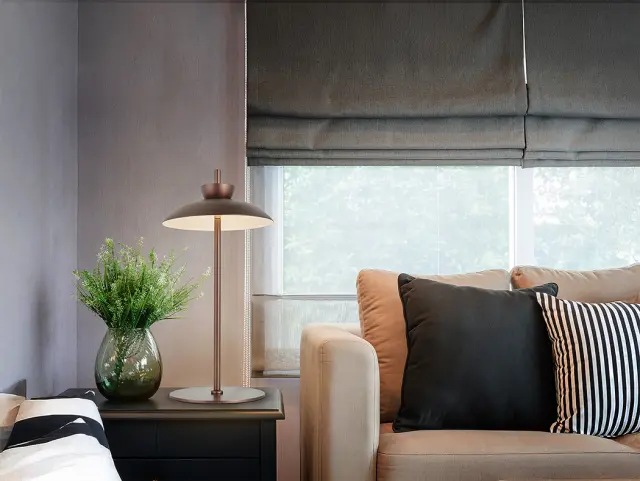 Επιτραπέζιο φωτιστικό Ion dark bronze LED 3000K Σκούρο Καφέ 3