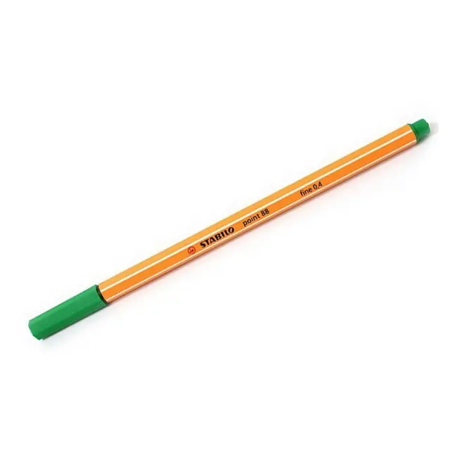 Μαρκαδόρος Stabilo Point 88 Fine 0,4mm Πράσινο 88/36