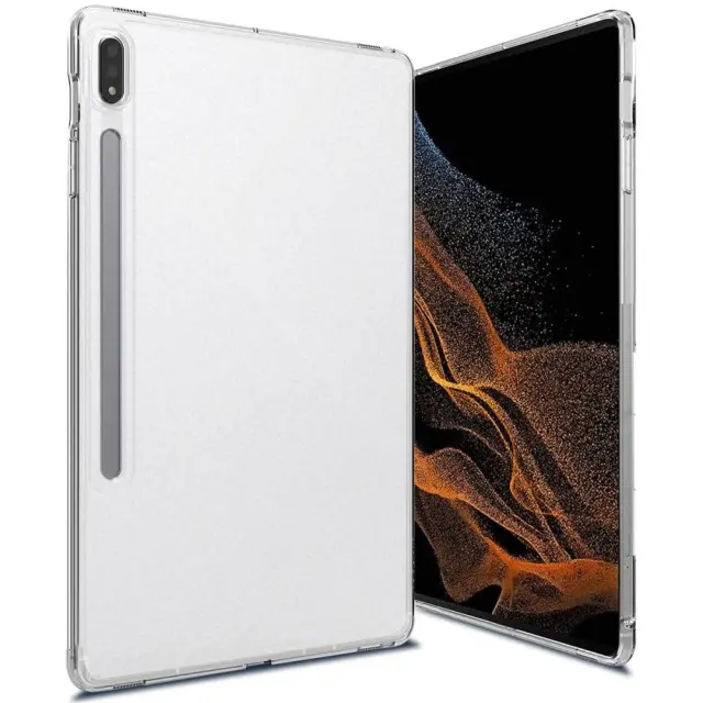Θήκη Σιλικόνης Silicone Back Case Με Θέση Pen Για Tab S8 Ultra 14.6'' - Διάφανο OEM