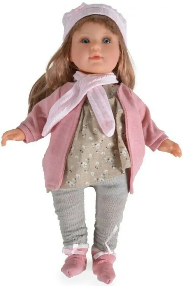 Κούκλα 46cm Moni Doll Pink 99818