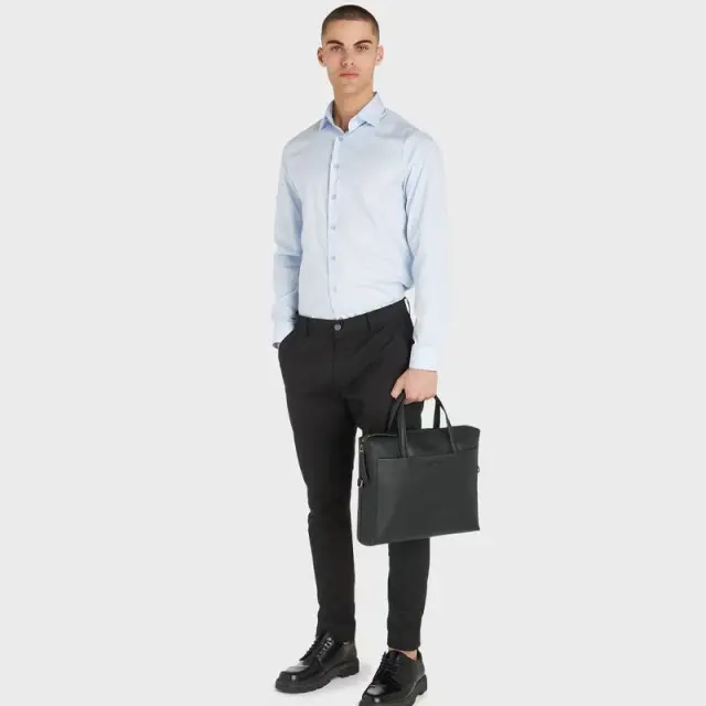 Calvin Klein - Ανδρικός Χαρτοφύλακας Modern Bar Laptop Bag K50K5108100-BAX Μαύρο 2