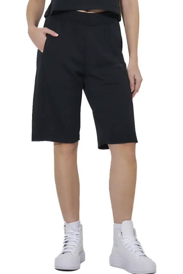 Body Action Women's Wide-Leg Bermouda Shorts Black 031621-01-01 - XS 3