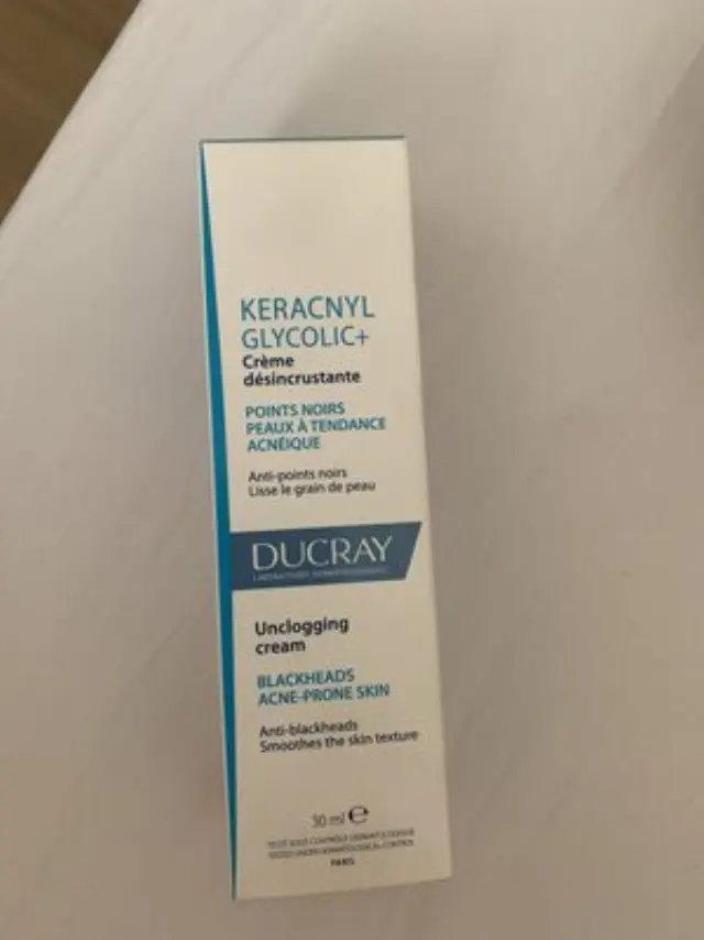 Ducray Keracnyl Glycolic+ Kρέμα Προσώπου για Δέρμα με τάση ακμής Σπυράκια και Μαύρα στίγματα 30ml