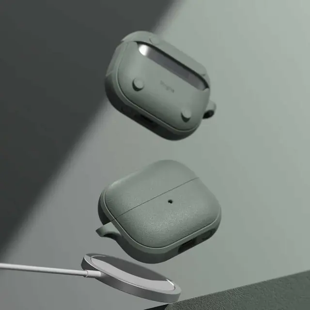 Case Ringke Onyx Magnetic MagSafe Samsung Galaxy Buds 3 / 3 FE / 3 Pro Sage Green 2