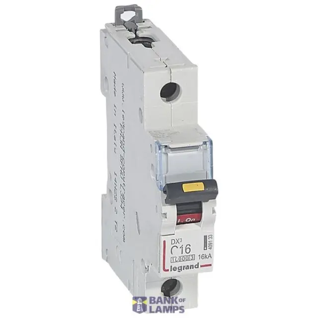 MCB DX3 1P C16 10000A/16kA