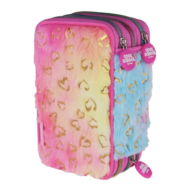 Tinka - Triple Pencilcase - Plush 8-803743