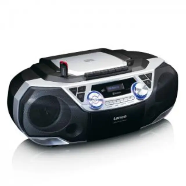 Φορητό ραδιόφωνο DAB+/FM με Bluetooth, CD, κασέτα και USB. 3
