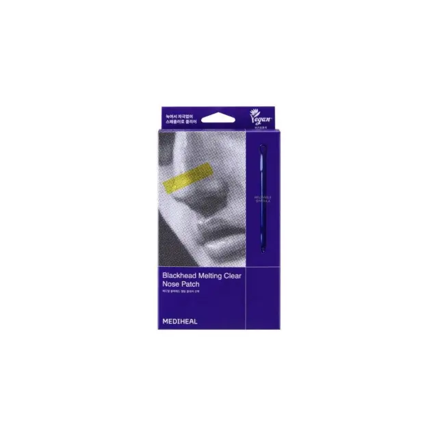 Mediheal Blackhead Melting Clear Nose patch- Σύστημα 3 βημάτων μια μαύρα στίγματα