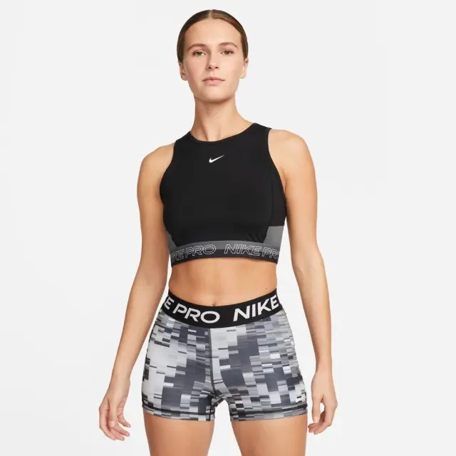 Nike Pro Dri-FIT Crop Tank (DX0061-010) - Μαύρο