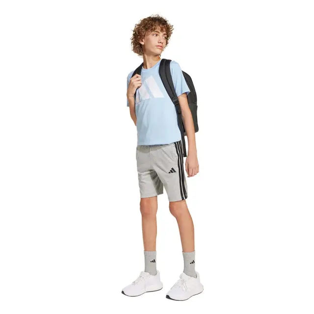 adidas Sportswear Kids 3Stripes Knit 210 Short Γκρι JD6496 (adidas Sportswear) - 128 3