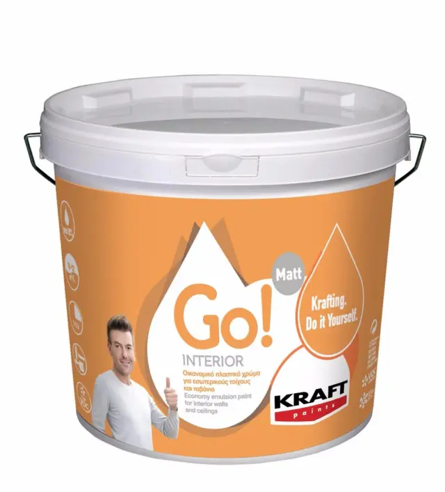 Kraft Go! Interior White 9Lt