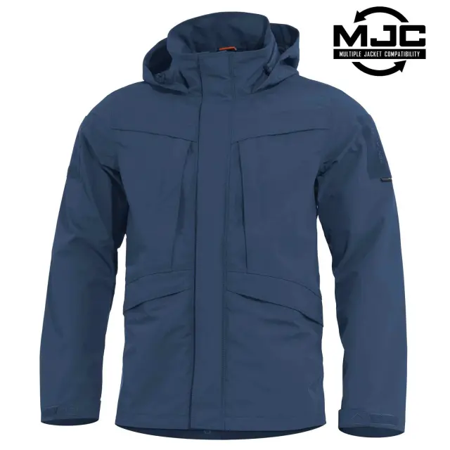 Pentagon Hurricane Shell Jacket Sales-Μπουφάν Αδιάβροχο για Καθημερινή-Υπηρεσιακή Χρήση - 05RF-Raf Blue-Μπλέ