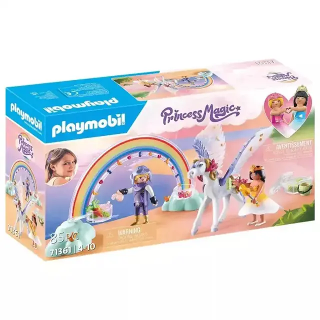 Playmobil Πήγασος και πριγκίπισσες Ουράνιου Τόξου / 71361 (Playmobil)
