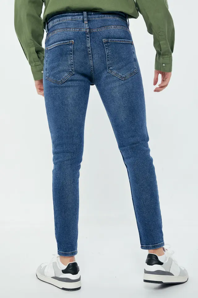 Παντελόνι Jean Regular Μπλε Μπλέ 3