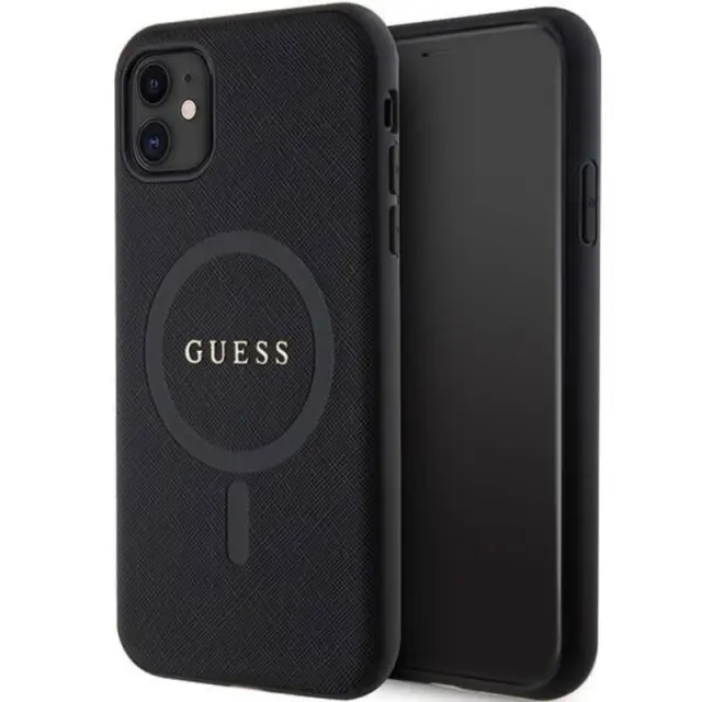 Guess Back Cover Πλαστικό Μαύρο (Apple iPhone 11/XR)