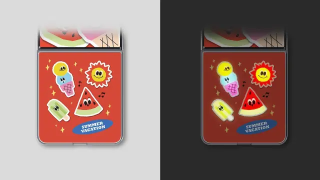 GP-FFF776CUD Samsung FlipSuit Summer Vacation Cover for Galaxy Z Flip 8 3