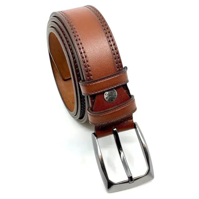 Ταμπά Δερμάτινη Ζώνη Full Grain 3,5 cm - 110cm 3
