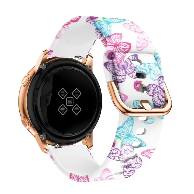 Λουράκι ΟΕΜ για Samsung Gear S3 46mm/ Pace/ Stratos/ Watch GT/ GT2 / GTR /Versa / Magic 2 (Fits all 22mm)- Butterfly