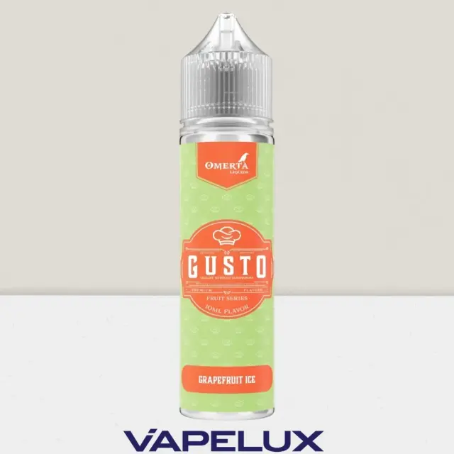 Gusto by Omerta Flavor Shots Grapefruit Ice 10ml to 60ml 2
