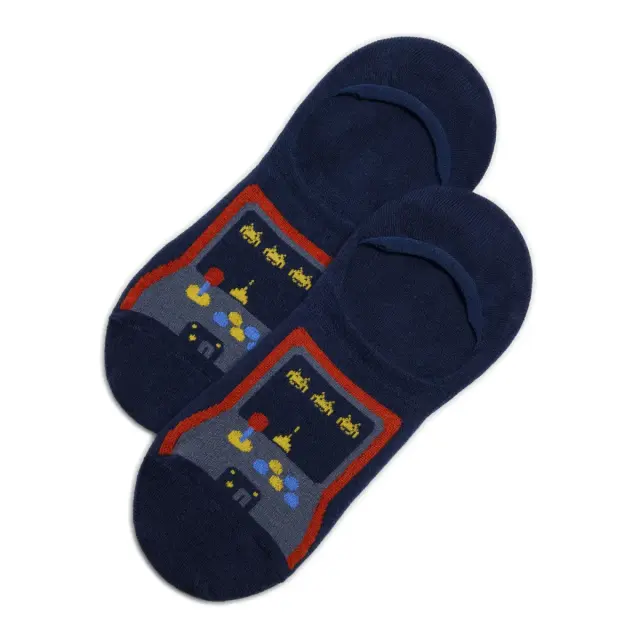 Ysabel Mora Ανδρικές Κάλτσες Σουμπά Sockarats Retro Game, Χρώμα Σκούρο Μπλε - ONESIZE