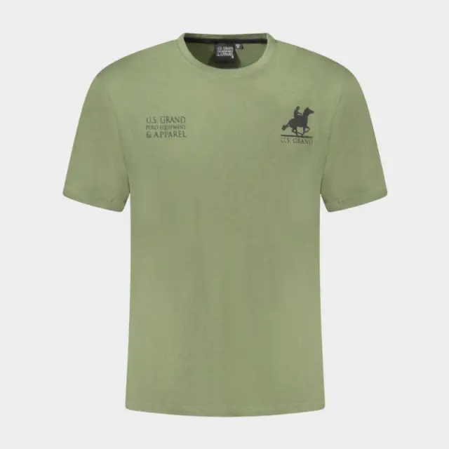 T-Shirt U.S. Polo AU02651_VE16VERM Πράσινο - 2XL