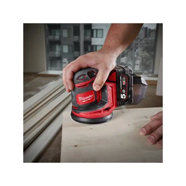 Milwaukee 4933464228 - M18 BOS125-0 Έκκεντρο Τριβείο με Ρύθμιση Ταχύτητας και με Σύστημα Αναρρόφησης 18V SOLO 2
