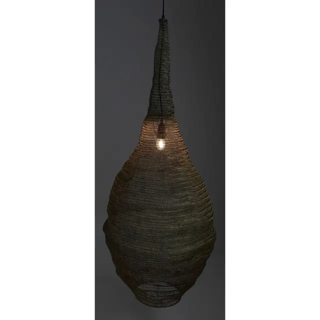 Φωτιστικό Κρεμαστό Χρυσό Μέταλλο 61x61x97cm 3
