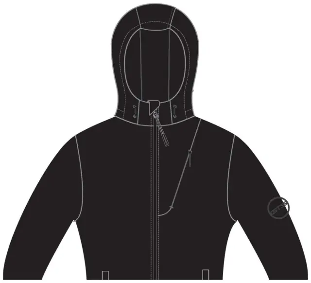 Μπουφάν Softshell GTS Γυναικείο Hoody 2L 403651L Black - 403651L-10 - 36-S 3