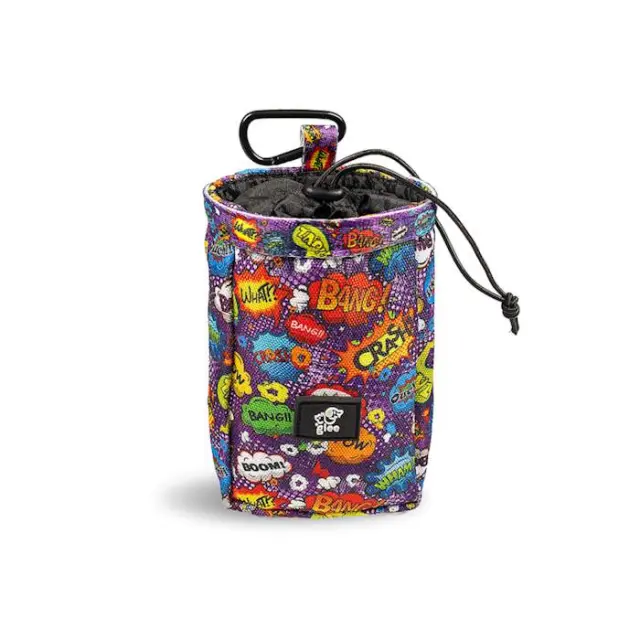 Glee Treat Bag Purple Boom 13cm Μονόχρωμο