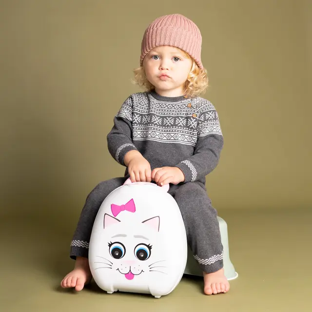 MYCARRYPOTTY My Carry Potty - Γιογιό - Γατούλα λευκό/ροζ 2
