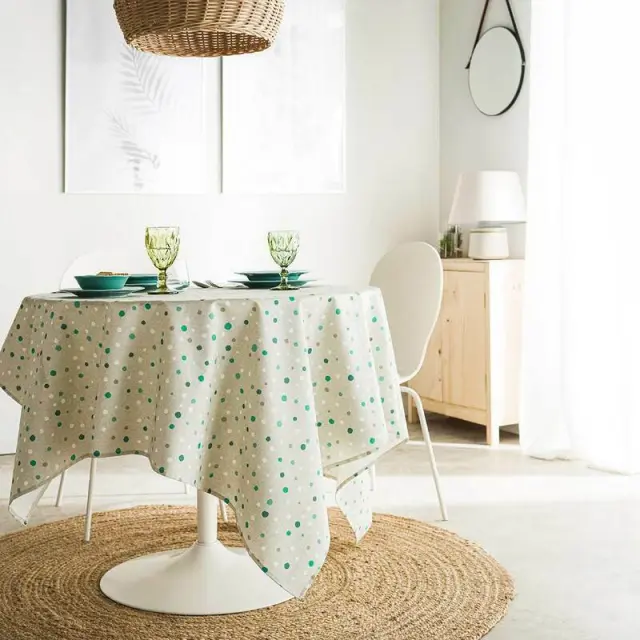 ΤΡΑΠΕΖΟΜΑΝΤΗΛΟ 135Χ135CM GOFIS HOME LOOMPA 437