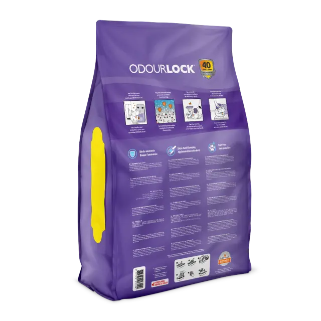 Intersand Odourlock Lavender Cat Litter Άμμος Υγιεινής Γάτας Λεβάντα 12kg 2
