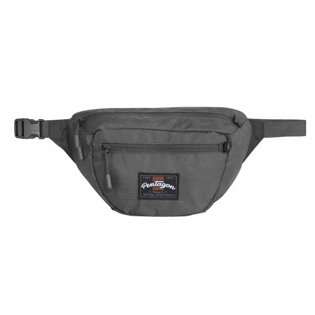 Pentagon Minor Travel Pouch 1.3lt-Τσαντάκι Μέσης 1.3 Λίτρων - 08WG-Wolf Grey-Γκρί Ανοιχτό