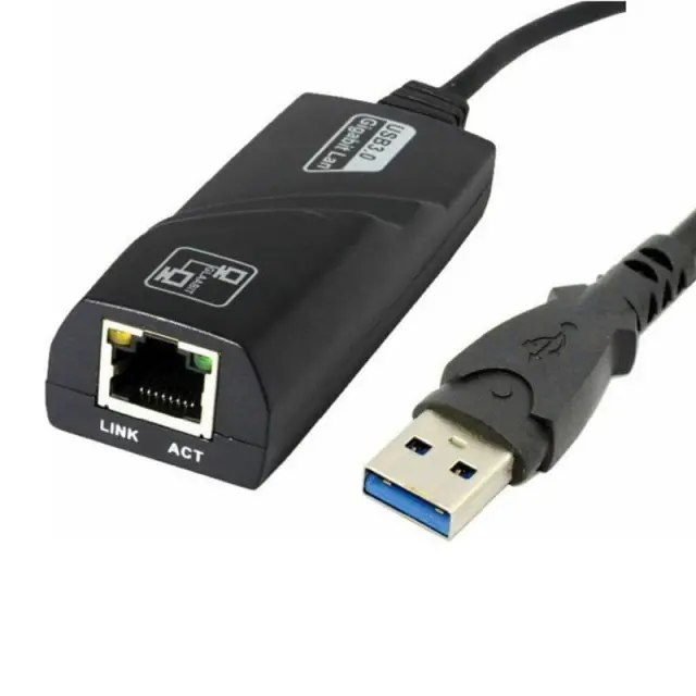 ANDOWL USB Αντάπτορας Δικτύου για Ενσύρματη σύνδεση Gigabit Ethernet - Network cable converter z774119 2