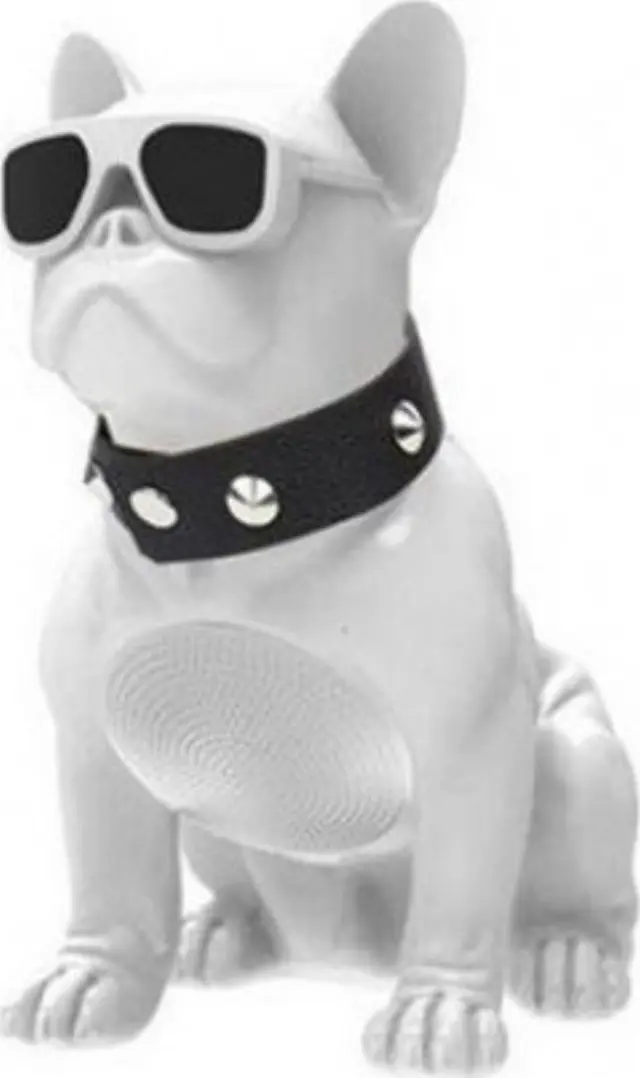 OEM H-M10 - Bulldog head rotatable ασύρματο bluetooth ηχείο ΛΕΥΚΟ