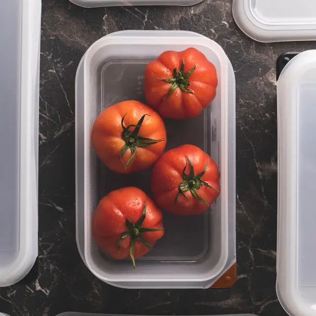 Master Pro Foodies Πλαστικό Δοχείο Τροφίμων με Καπάκι 600ml 2