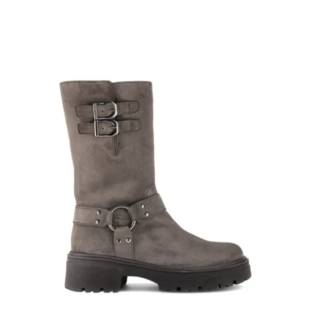 Gabor Μποτάκια Γυναικείο δέρμα Nubuck Γκρί GAB/71762 78-MOHAIR - 42