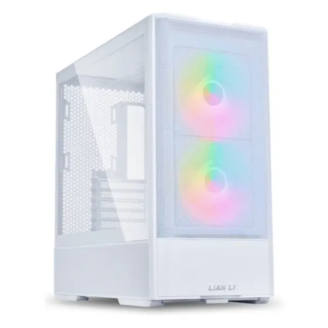Lian Li PC Case 207 Midi Tower White (LAN207RW)