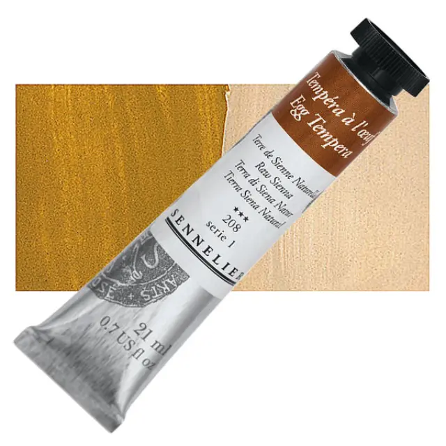 Αυγοτέμπερα Sennelier - 208 Raw Sienna - 21ml