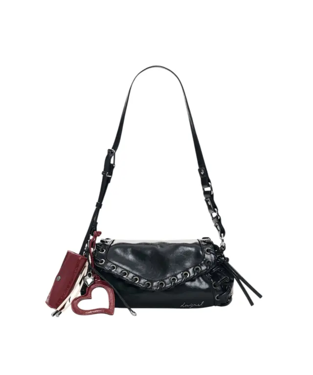 Desigual - Γυναικεία Τσάντα Ώμου Galaxy Zaraux 26WAXP42-2000 Μαύρο