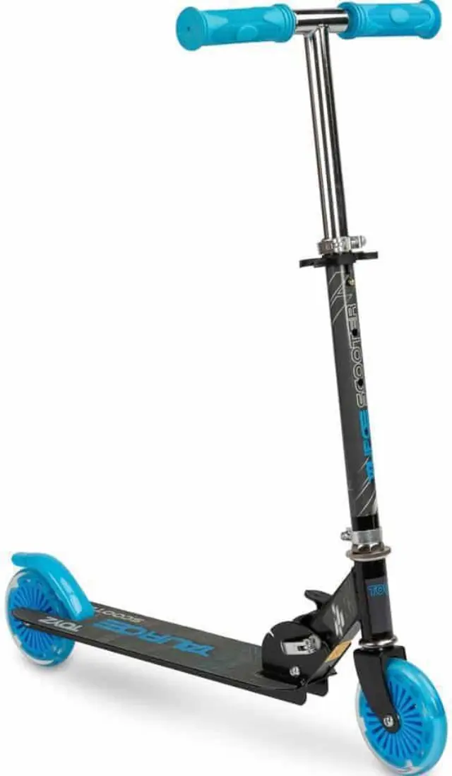Scooter Δίτροχο με Κράνος και Προστατευτικά Tauro Toyz Blue 0421 2