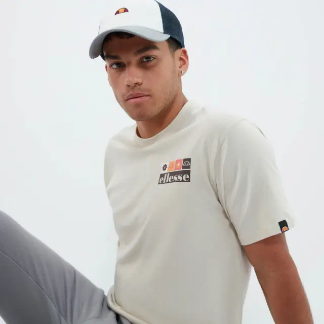 ELLESSE MESTIERE TEE ΜΠΛΟΥΖΑ ΑΝΔΡΙΚΗ BEIGE 3