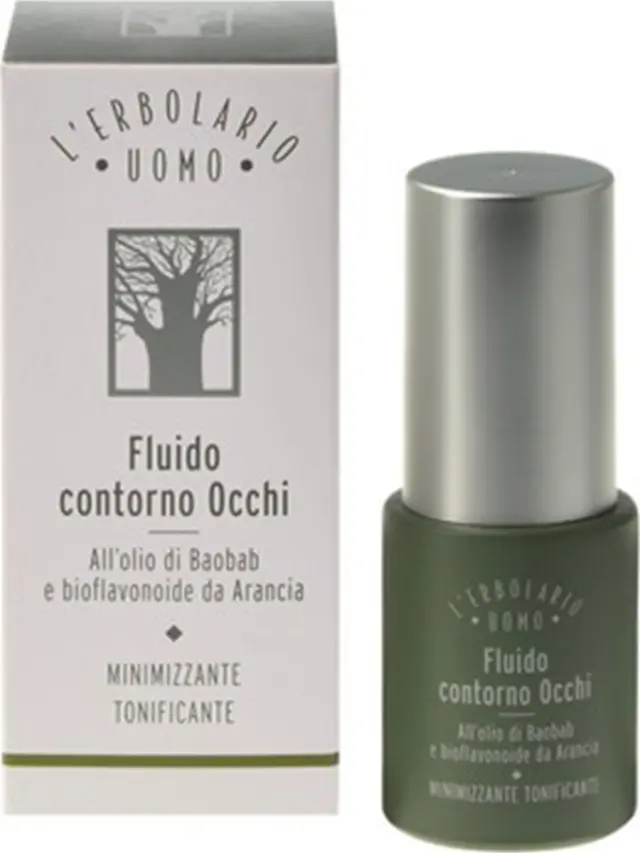 L'Erbolario Uomo Eye Contour Fluid Ανδρική Κρέμα Ματιών 15ml