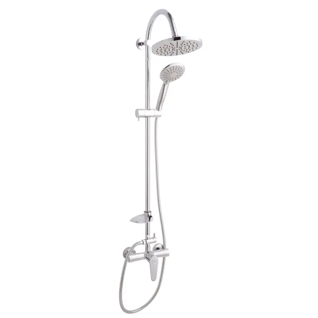 Μπαταρία σταθερού ντους ALGEO NP71-BAG7U CHROME
