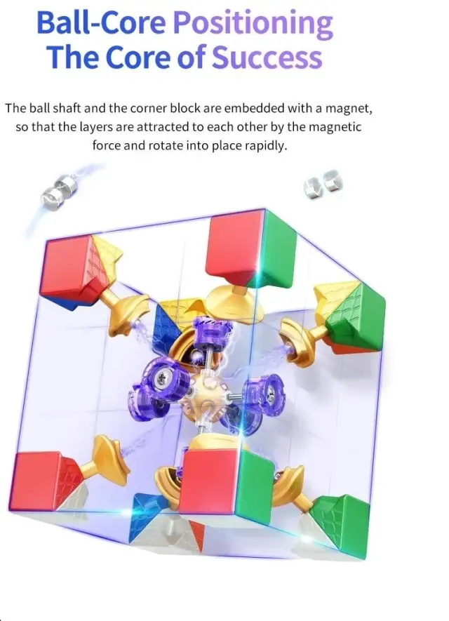 MoYu Super RS3 M 3X3 (MagLev Ball Core) 3