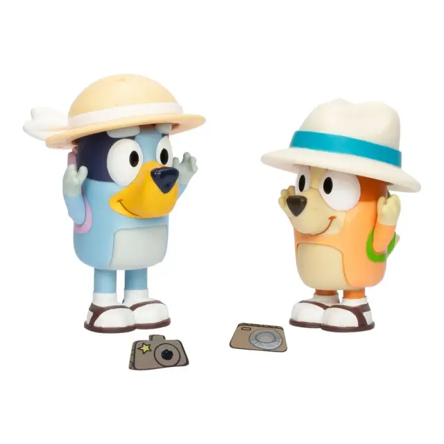 Σετ με 2 Φιγούρες Bluey 6εκ. and Αξεσουάρ 3