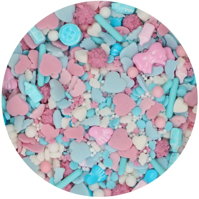 FunCakes 3D Sprinkle Medley - Baby Bliss - 70γρ. 2