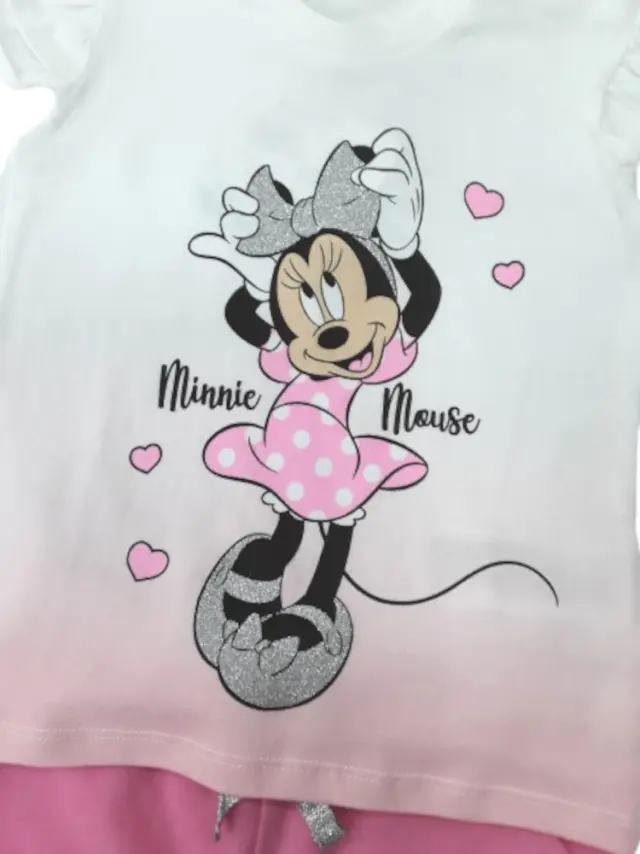 Μπλούζα με Σορτσάκι Happy Minnie Pink 80101900008 - 18 M (86cm) 2