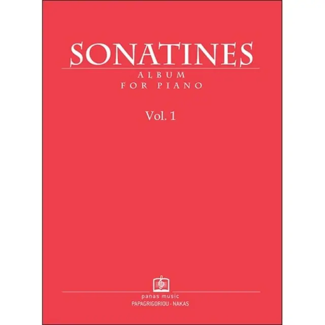 Panas - Sonatinen Album για Πιάνο - Vol. 1