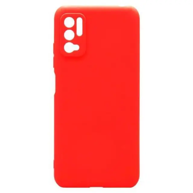 Θήκη Soft TPU inos Xiaomi Poco M3 Pro 5G S-Cover Κόκκινο N56280